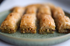 Baklawa feuilleté aux pistaches — pâtisserie orientale